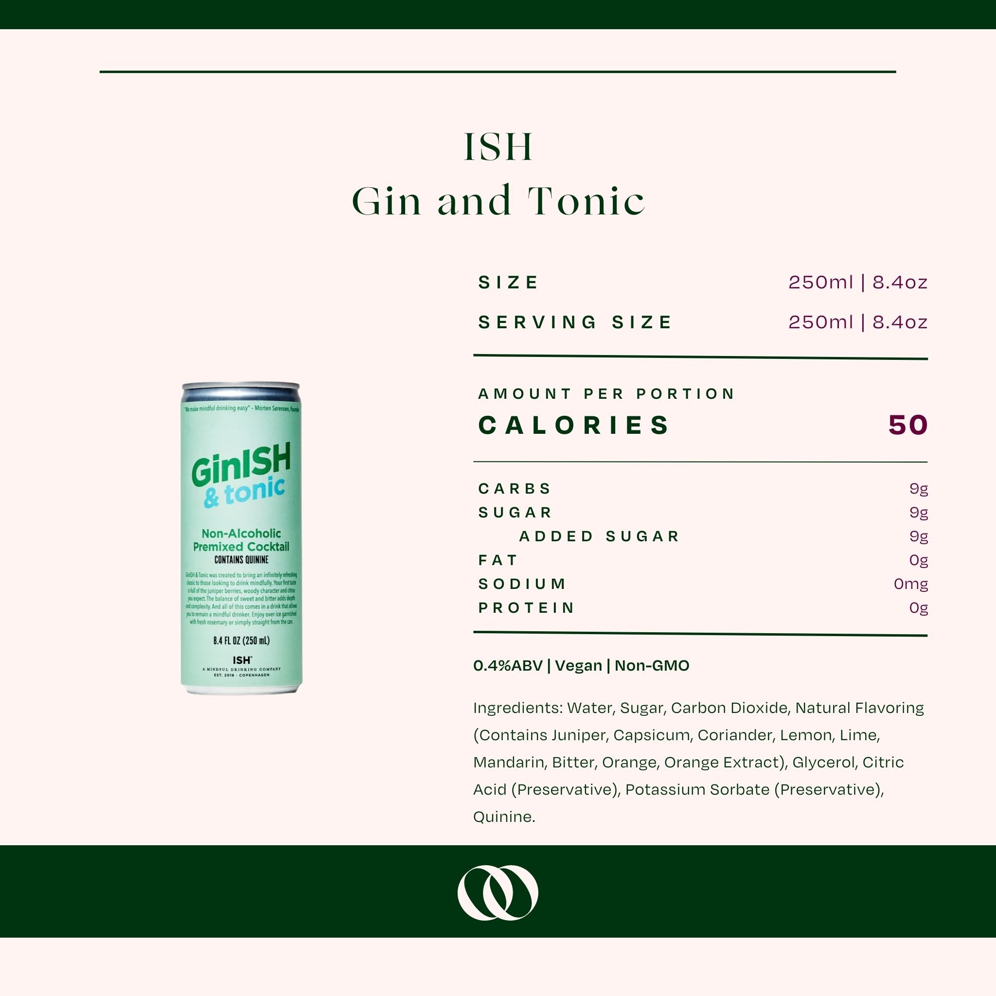 Gin ISH & Tonic - Non-Alcoholic Beverage 4-Pack Bundle - Image 3