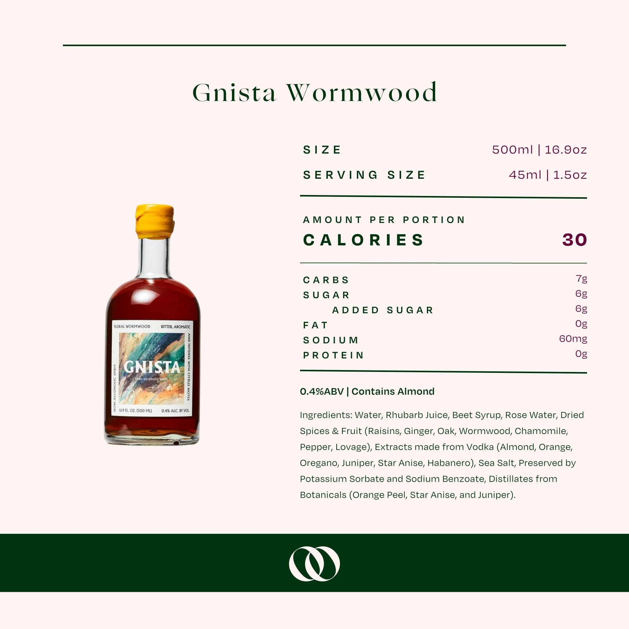 Gnista - Wormwood - Non-Alcoholic Spirit - Image 2