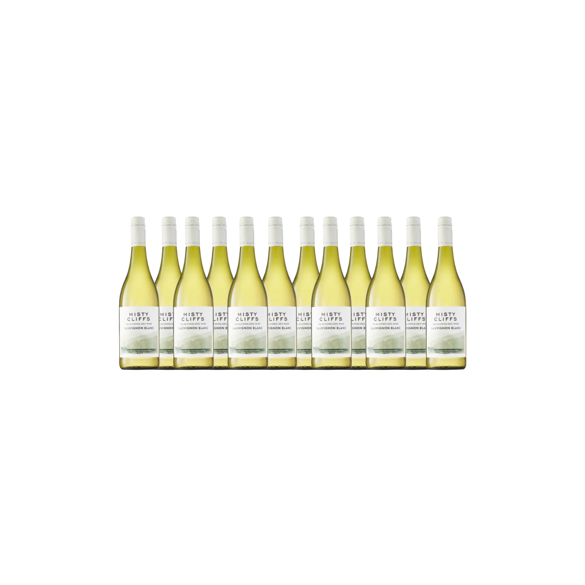 Misty Cliffs Non-Alcoholic Sauvignon Blanc - Case - 12 Bottles