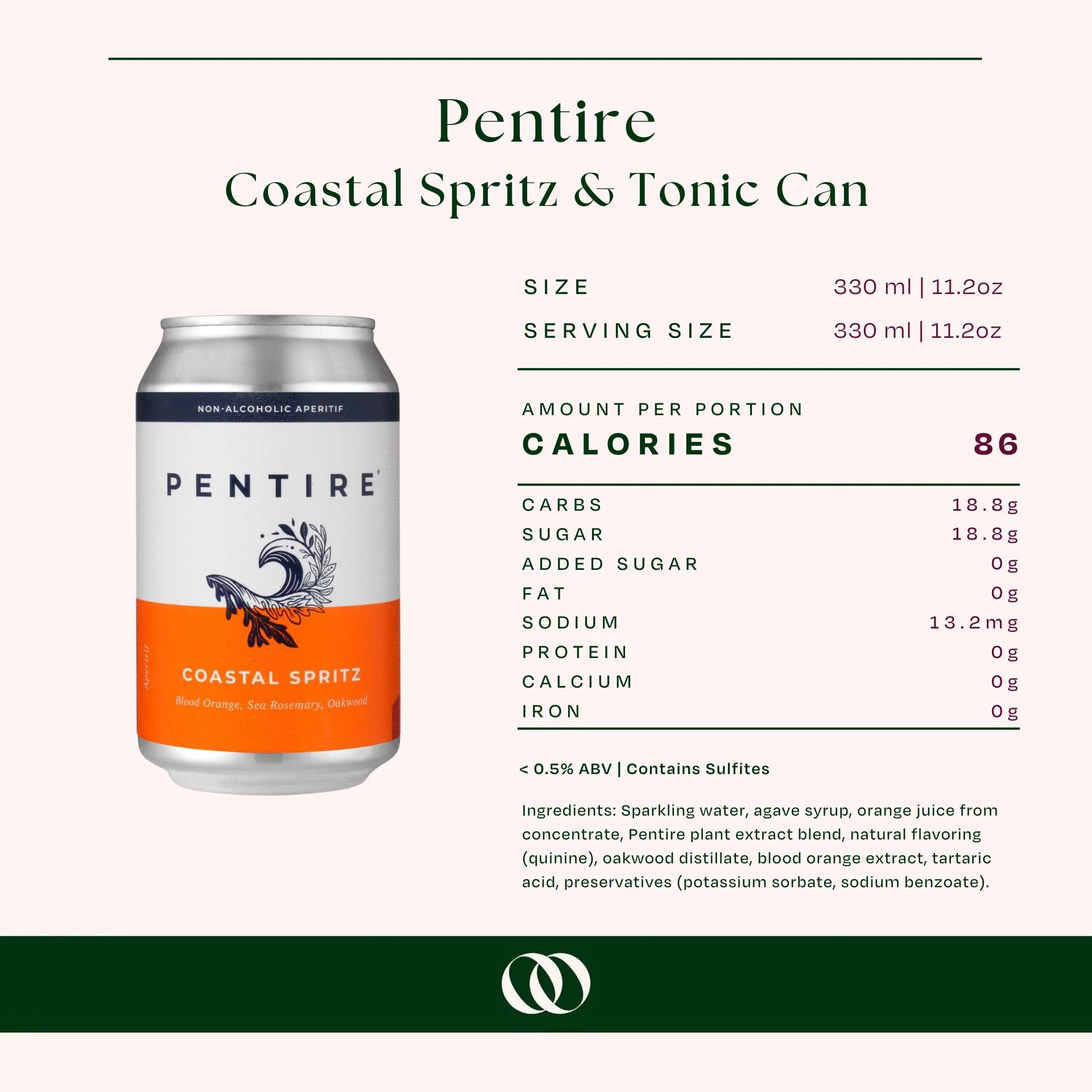 Pentire Coastal Spritz & Tonic 11.2 oz can - Image 5
