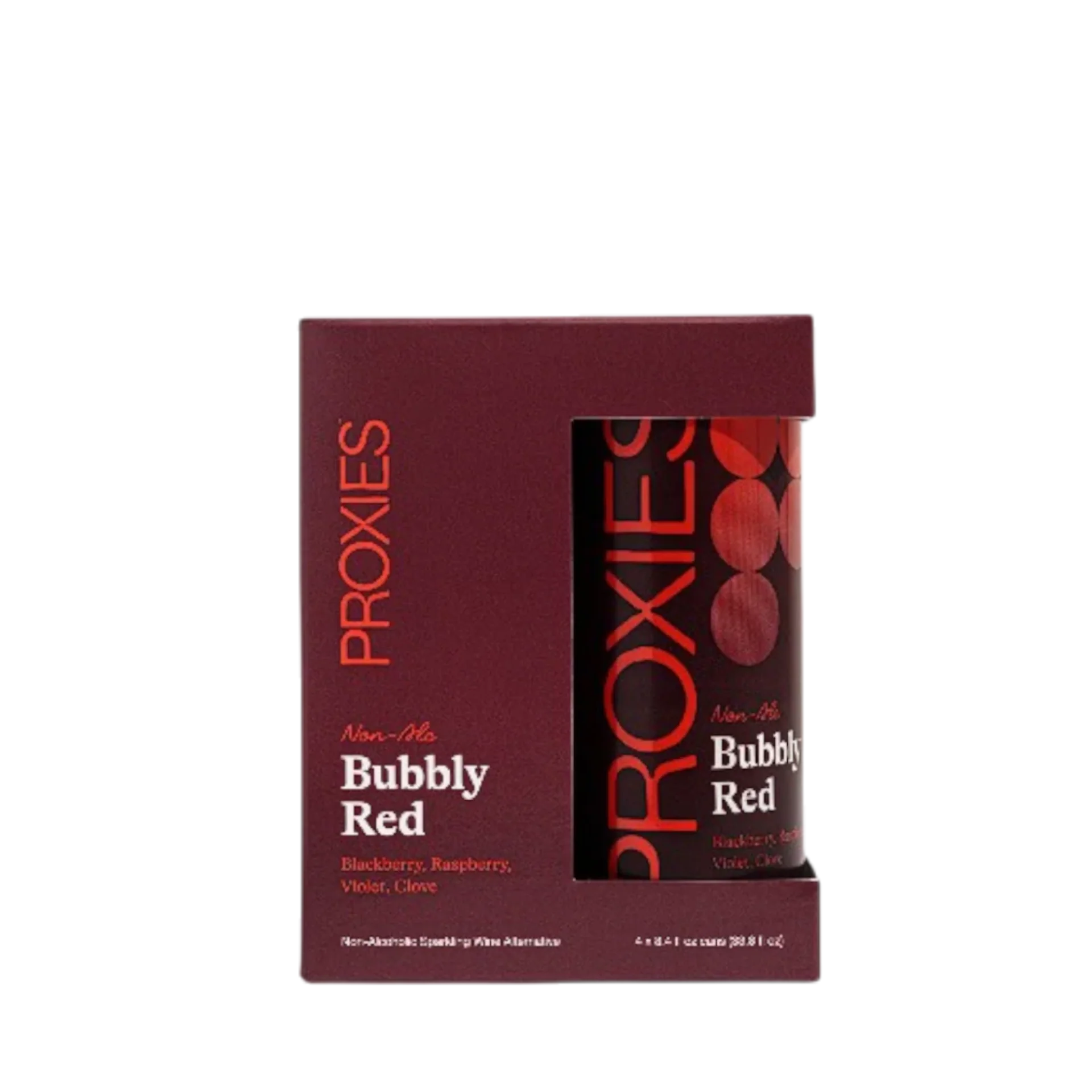 Proxies - Bubbly Red - Non-Alcoholic Wine Proxy 4pk cans