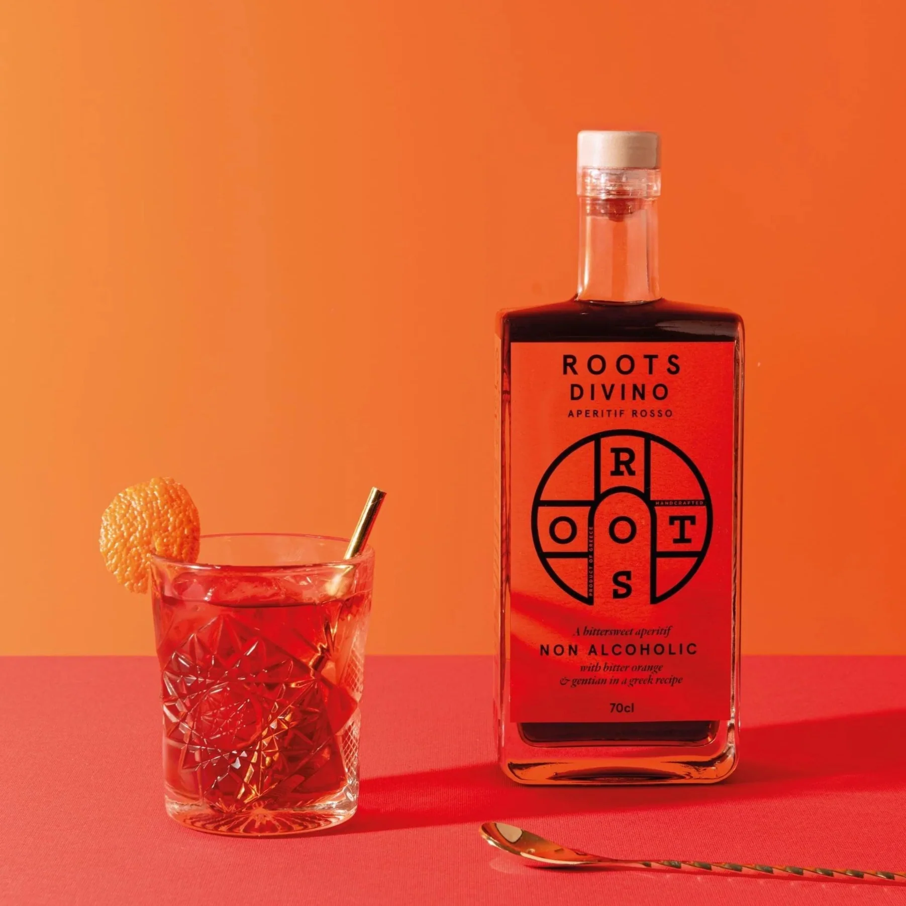 Roots Divino - Non-Alcoholic Rosso Non-Alcoholic Apéritif - Image 2