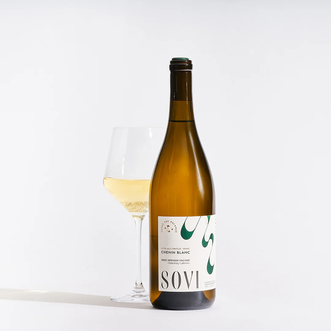 Sovi Chenin Blanc Non-Alcoholic White Wine - Image 2