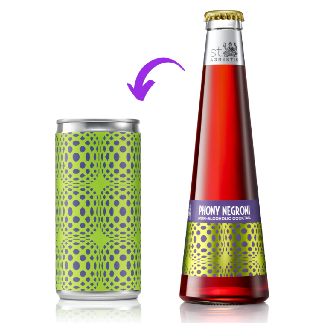 St. Agrestis Non-Alcoholic Phony Negroni - 4pk - Image 4