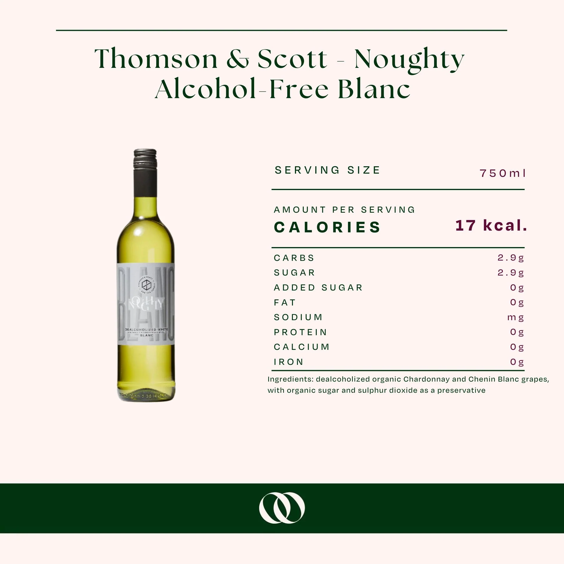 Thomson & Scott - Noughty Alcohol-Free Blanc - Image 3
