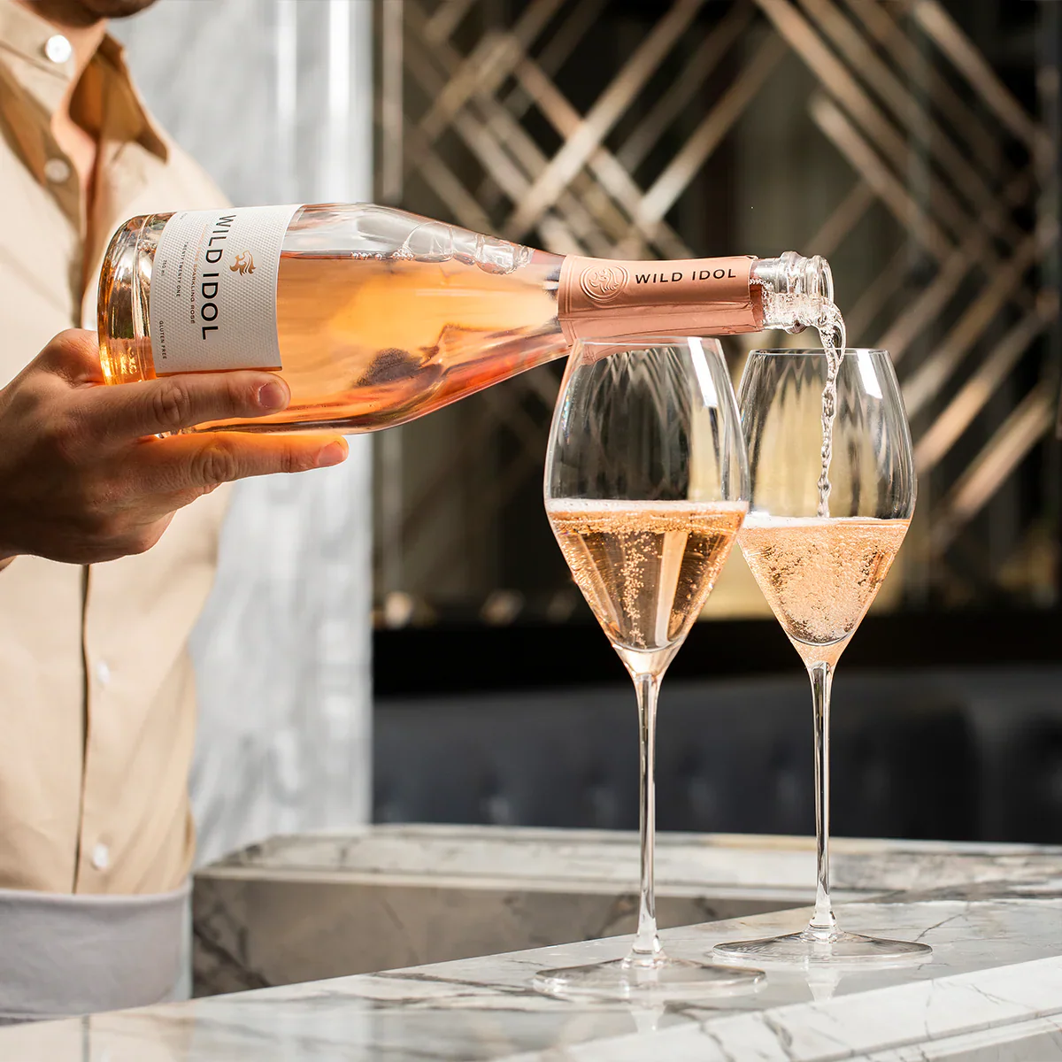 ZENO Alcohol Liberated Sparkling Rosé NV - Case (12 Bottles) - Image 2